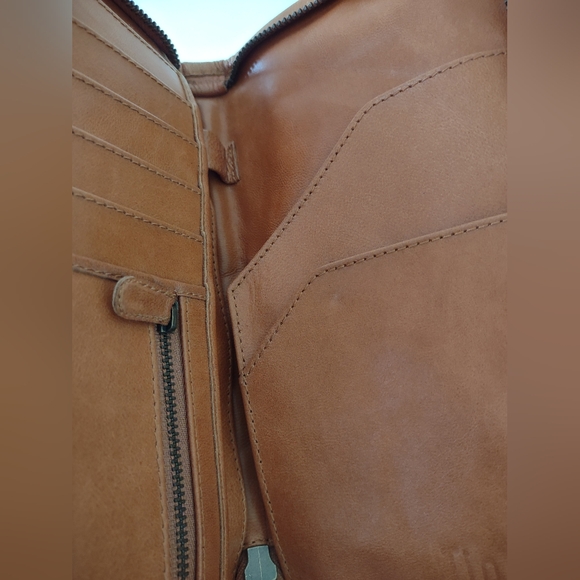 Ikat Leather Travel Wallet Portfolio - Picture 7 of 9